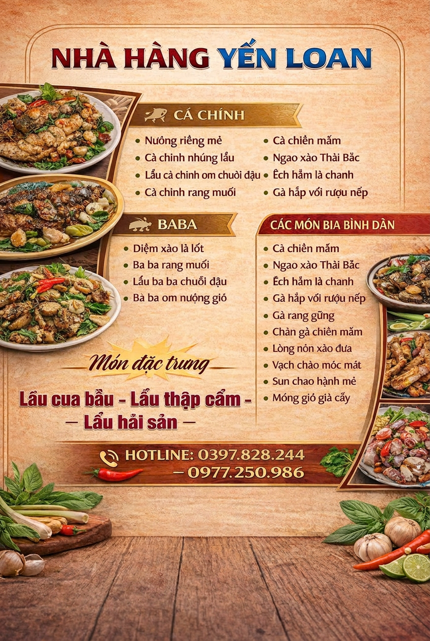 Đặc sản Yến Trang